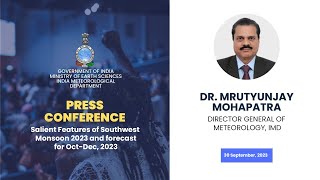 Salient Features of Southwest Monsoon 2023 and forecast for Oct-Dec, 2023