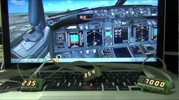 Opencockpits Master Card MCP test with PMDG NGX 737 FSX