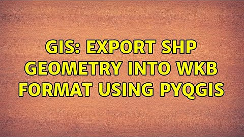 GIS: Export shp geometry into Wkb format using PyQGIS (2 Solutions!!)