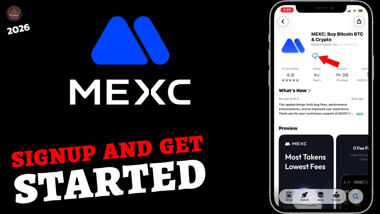 How to Get Started with MEXC Crypto Exchange? Sign Up on MEXC 2026