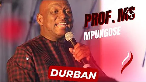 Prof. MS Mpungose - iVangeli NoMusa namandla alo.