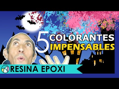 Vídeo: Colorants Per A Resina Epoxi: Tint Amb Fòsfor I Pintura Negra, Altres Pigments. Com Més Tenyir L’epoxi A Casa?
