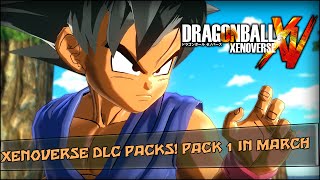 Dragon Ball Xenoverse: GT DLC Pack! 3 DLC PACKS!