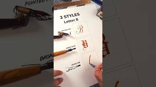 Details Write Alphabet B In 3 Viral Styles #shorts Update