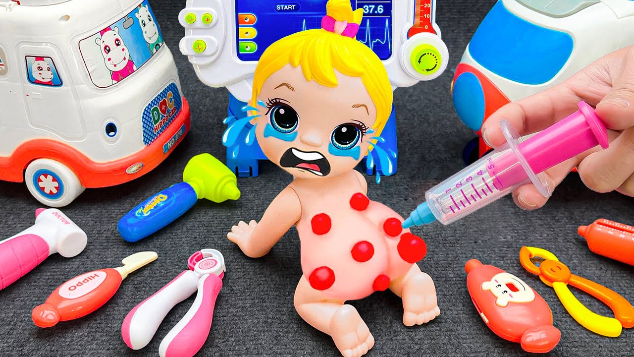8 Minutes Satisfying with Pinkfong Doctor Ambulance ASMR, Minnie Mouse ...