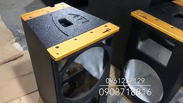 Phân tần ATI A211 lắp ráp array 4 tấc đơn tại Thanh Huy Audio. LH: 0961237129