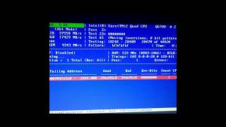 COMPUTER MEMORY FAILURE