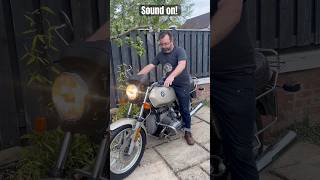 My new classic BMW R45 start up! #classicbikes #bmwmotorrad #bmwr45 #bikerlife