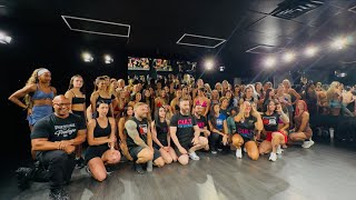 Pose WIth The Pro's No. 9 at CULT FITNESS: Behind The Scenes