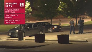 Young girl shot in road rage incident overnight Wednesday