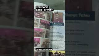 YEARBOOK BATCH OF 2017