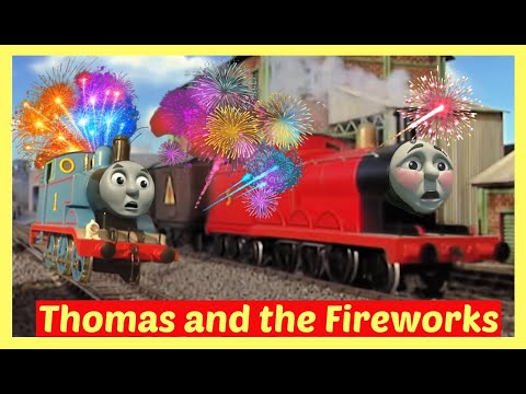 Thomas and Friends Fireworks Trackmaster James breaks down