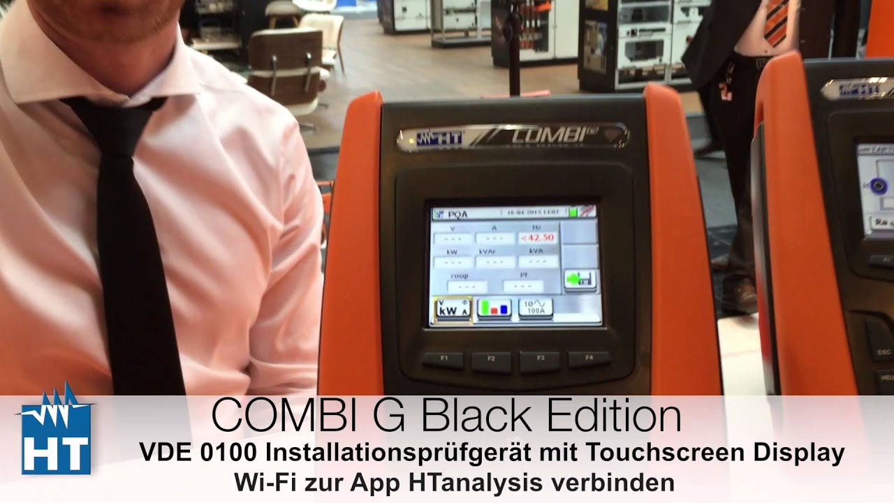 VDE 0100 Multifunktions Installationstester HT Combi G3 Analysator für