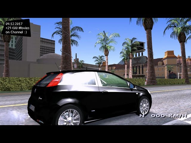 Fiat Grande Punto Tuning for GTA San Andreas