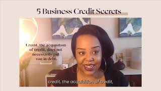 5 Business credit secrets