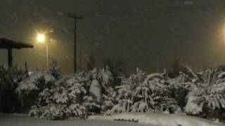 Oinofyta : Ariadni's snow 9 & 10/01/2017