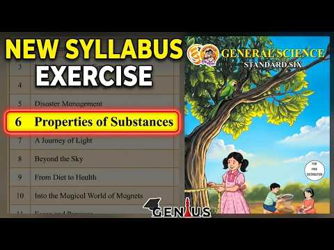 Class 6 Science Ch. 6 Properties of Substances | Exercise Solutions | Maharashtra Board New syllabus