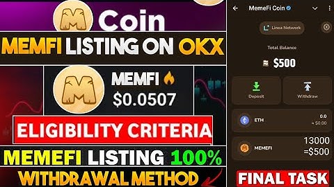 Memefi Airdrop Connect OKX Wallet On SUI | Memefi OKX Wallet Connect | Memefi new update today