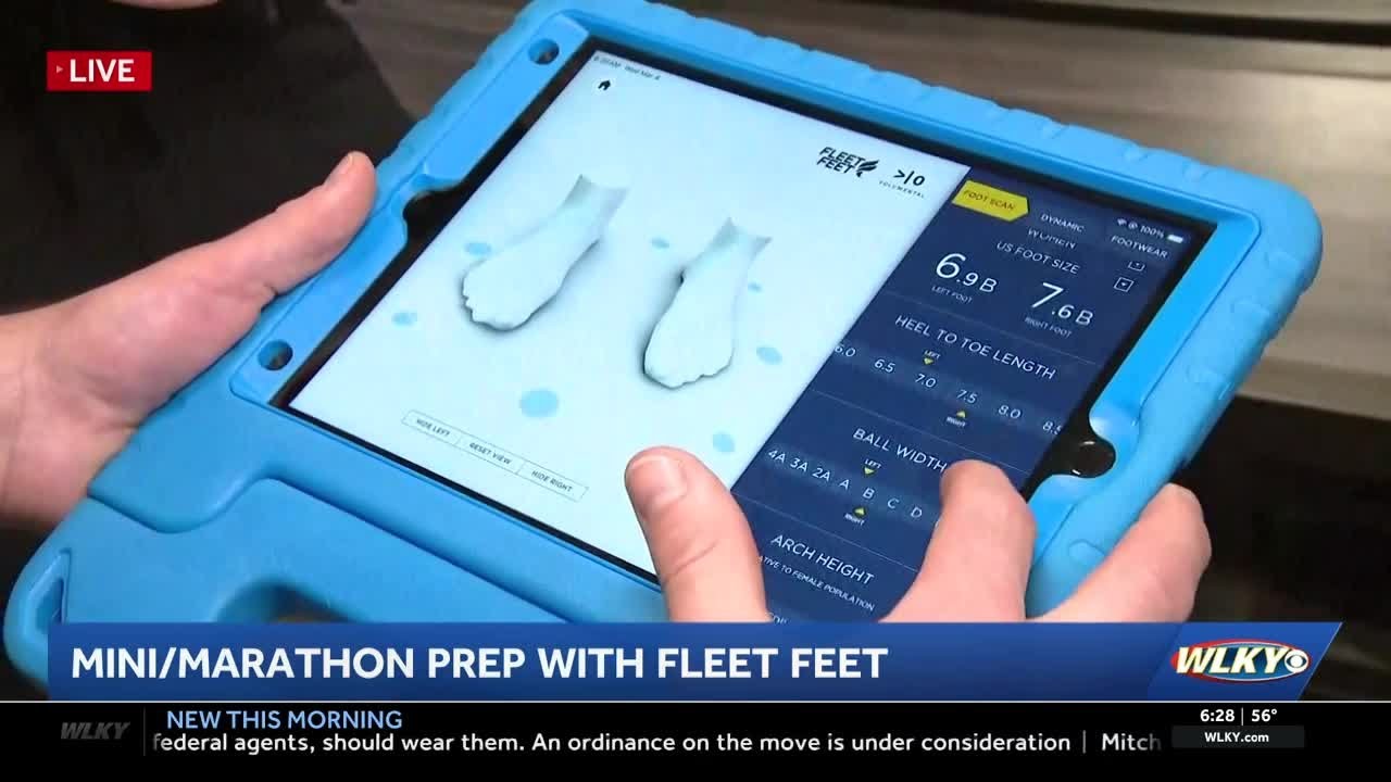 Fleet Feet offers technology to find the perfect shoe for you