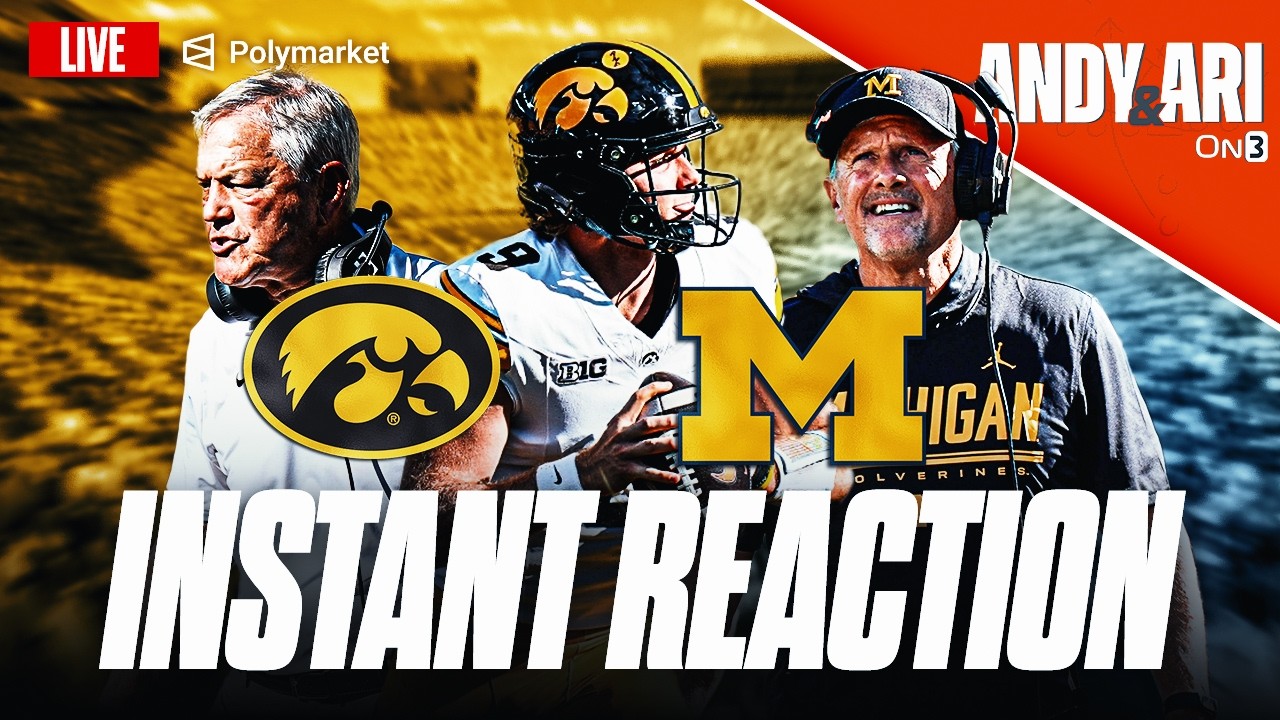 NO EXTRA SECONDS: Iowa STUNS Michigan as the clock hits zero