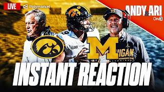 NO EXTRA SECONDS: Iowa STUNS Michigan as the clock hits zero