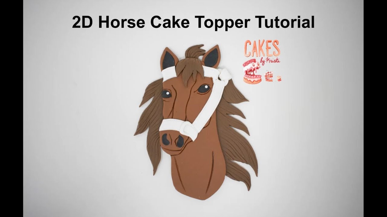 2D Horse Topper Time-Lapse Tutorial