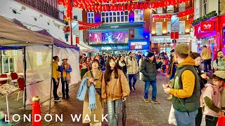 London Valentines Day Walk - 2024 | Exploring Central London Streets on Valentines [4K HDR]