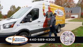 Reliable Electrical Services in Northeast Ohio | Tri-County Service Electric & Plumbing