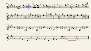 Fallen Down - Undertale - Bb Clarinet
