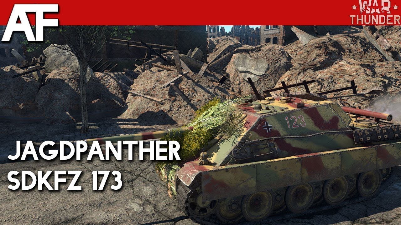 ► War Thunder - Panzerjäger für 8.8 cm PaK 43 auf Fahrgestell Panther | Gameplay Tanky CZ/SK