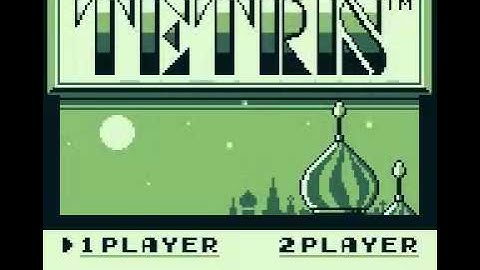 Tetris Title Screen (GameBoy)