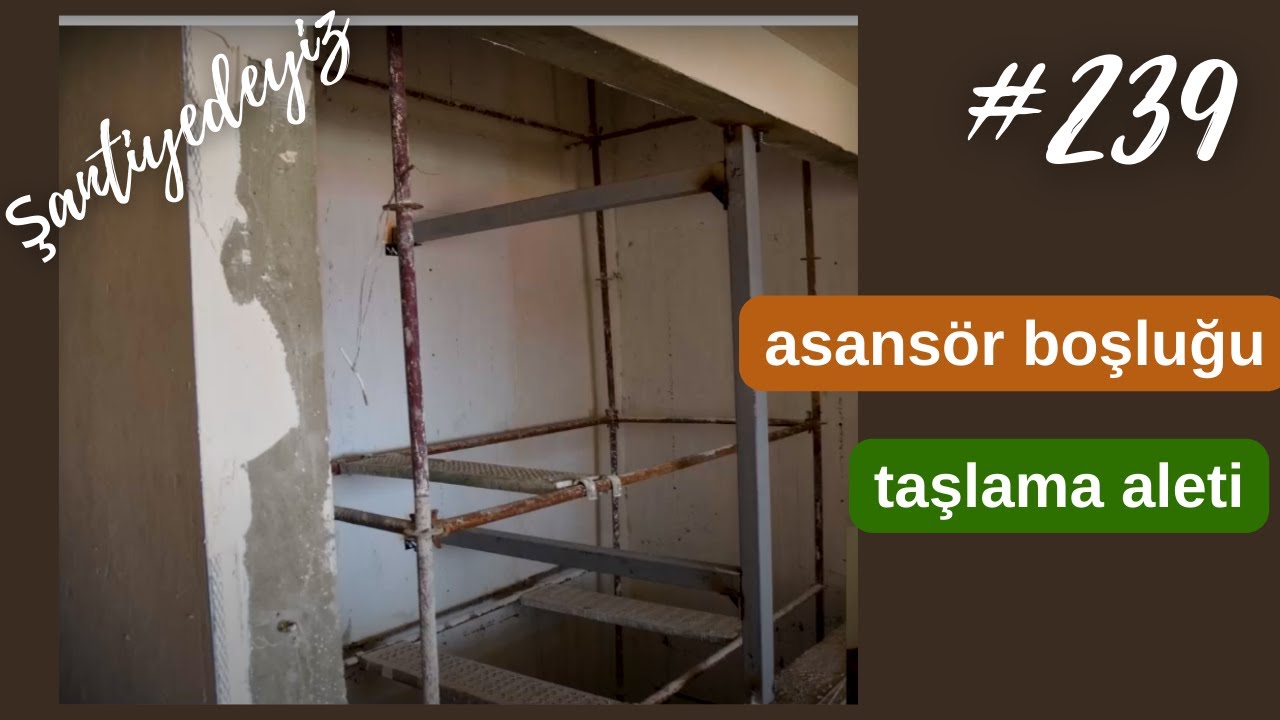 #239 Asansör Boşluğu Neden Beyaz Olur? | Kaynak Yapımı | Şantiyedeyiz