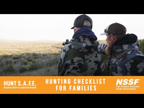Hunting Checklist for Families - NSSF Project Childsafe