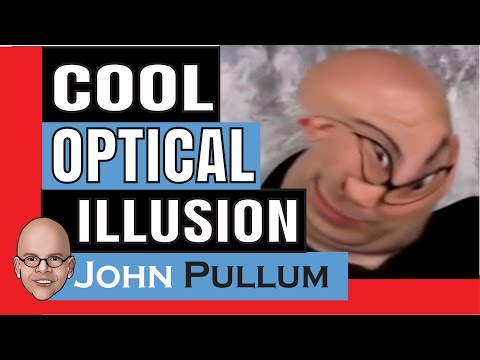 Cool optical illusion. John Pullum mentalist - mot...