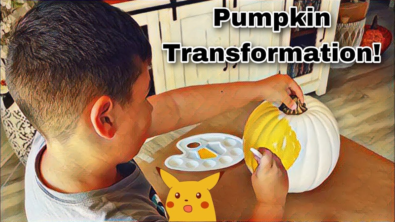 PUMPKIN TRANSFORMATION! - YouTube