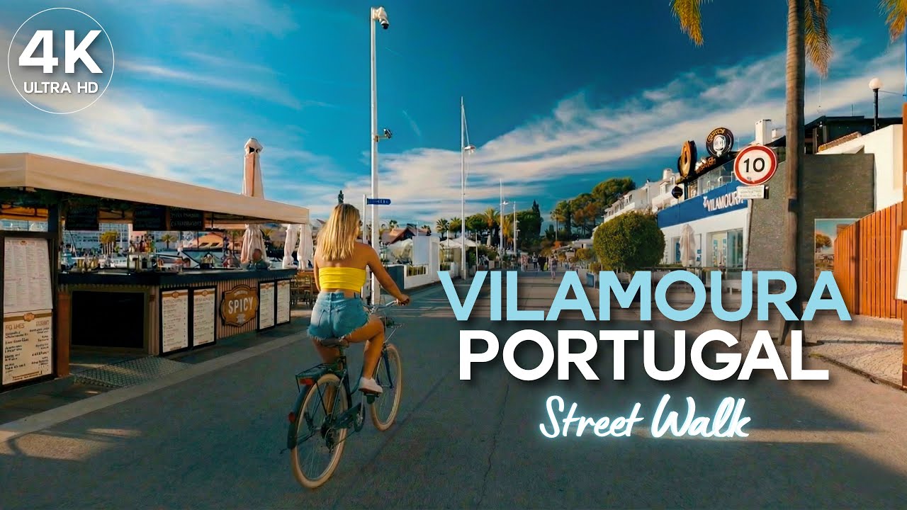 4K Виламура Гавань, Декабрь 2025 | Уличные виды Португалии