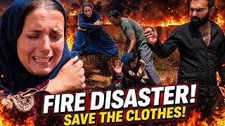 Everything Was on Fire! Ashraf’s Desperate Race to Save the Clothes.....