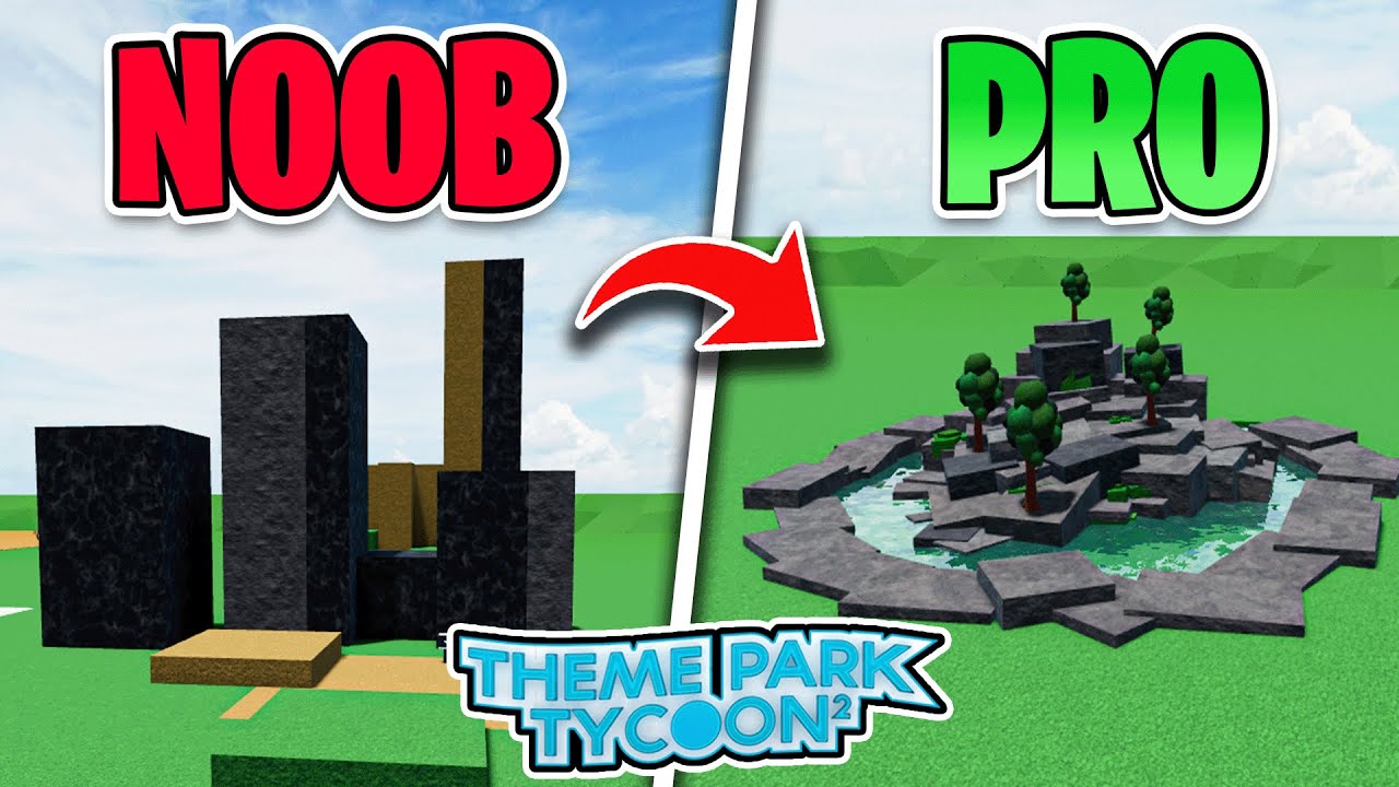 *PRO* Terrain Tutorial in Theme Park Tycoon 2 - YouTube