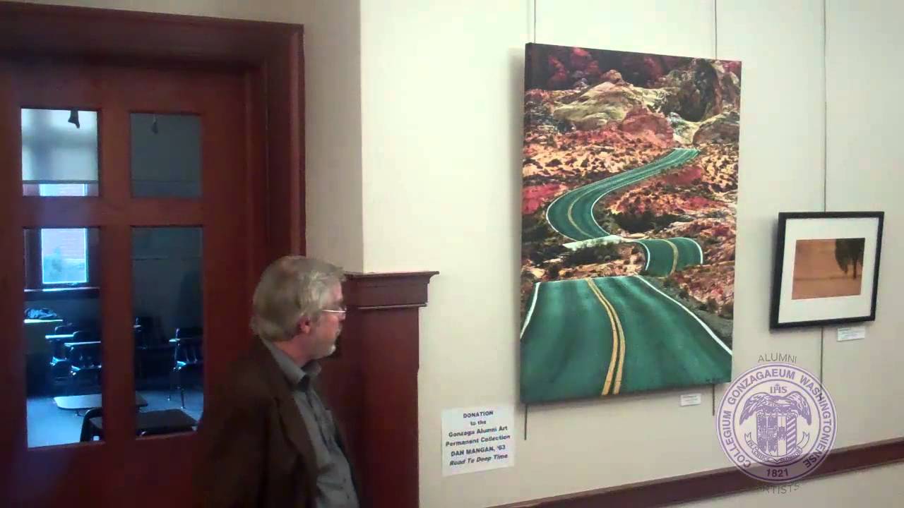 Gonzaga Spotlight: Alumni Art Exhibit (2013) - Dan Mangan '63, "Road to Deep Time"