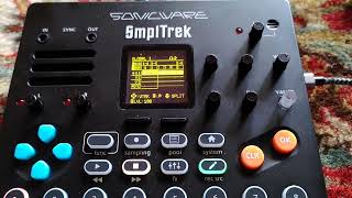 Sonicware SmplTrek: How to beachboy with a fingersnap, a flowerpot and an average voice screenshot 3
