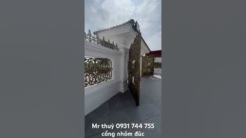 Cổng hàng rào nhôm đúc 0931 744 755