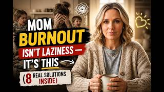 Mom Burnout Isn't Laziness — It's This 8 Real Solutions | Why Moms Feel So Alone in a Full House
