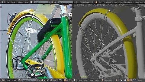 Modeling A Bicycle With Blender - Modeling Bicycle Fenders And Supports