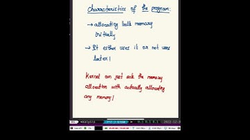 #shorts overcommit_memory | Linux memory management | Linux to overcommit memory to processes