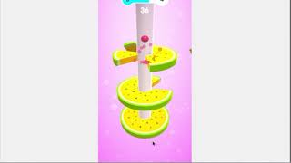 helix fruit jump game screenshot 1
