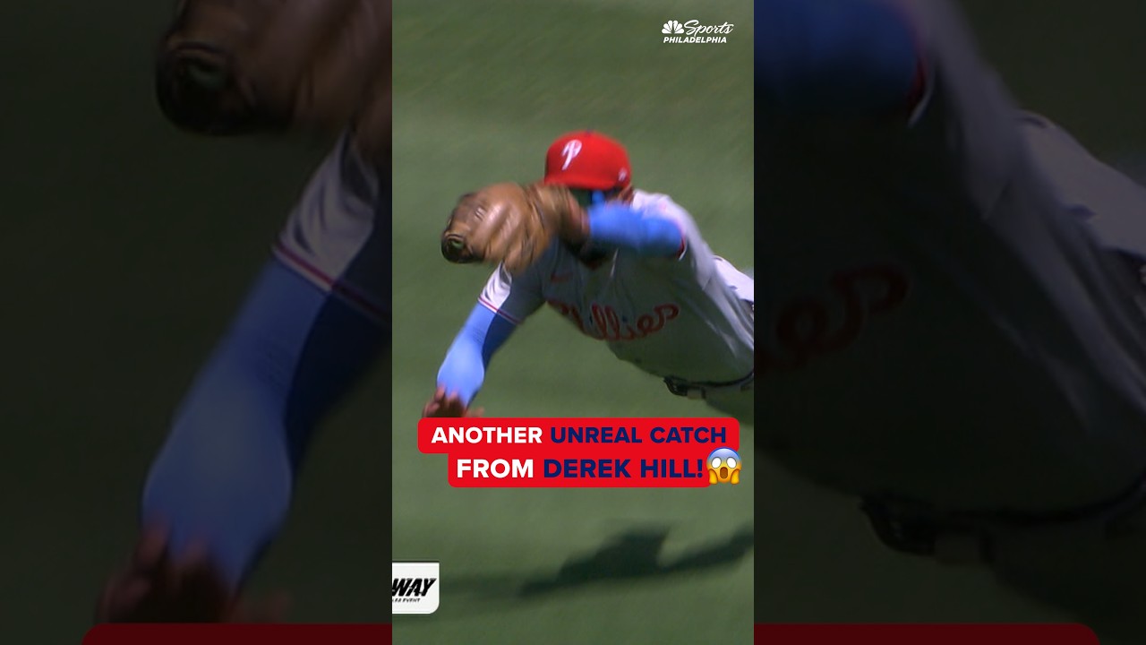 Derek Hill's highlight reel of UNREAL catches continues to GROW 😱