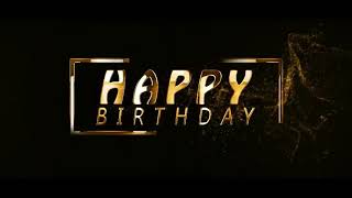adobe after effects - HAPPY BIRTHDAY(STROKE EFFECT(720P_HD)