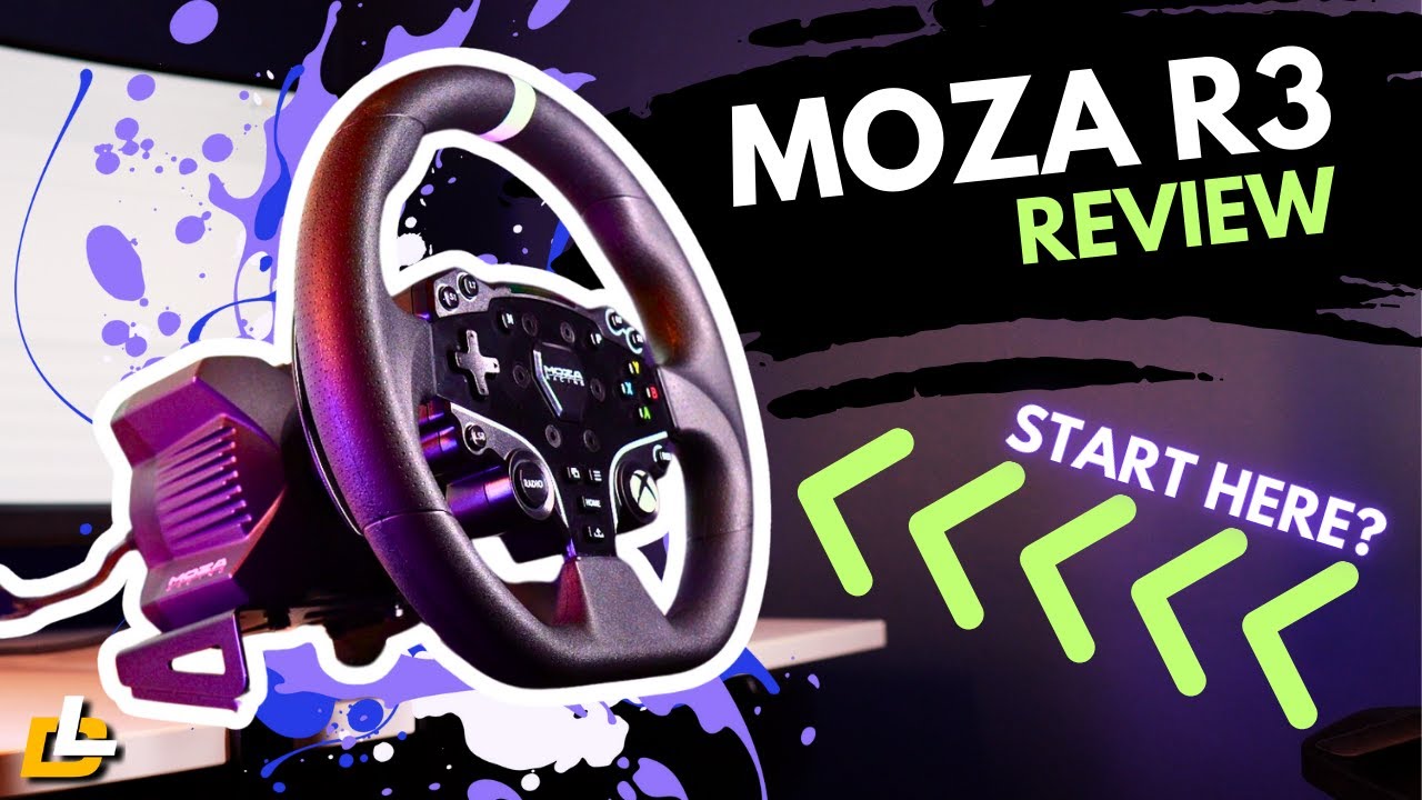 Moza R3 Review - A Fine Starting Step Into Sim Racing - YouTube
