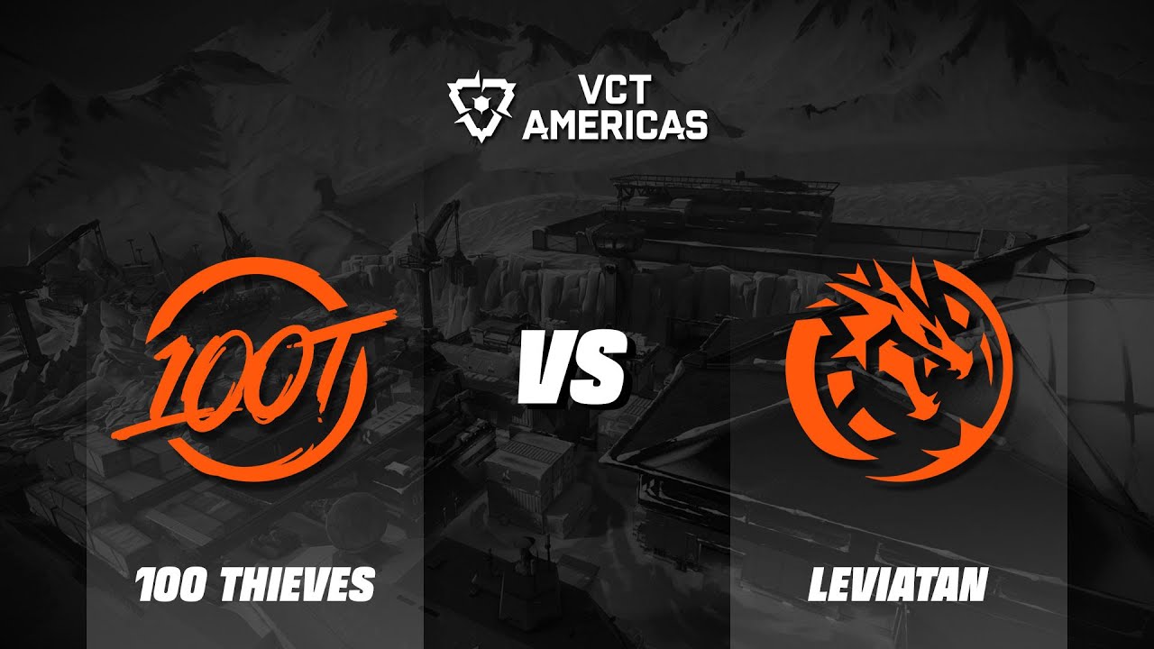 100 Thieves vs. Leviatán | VCT Americas Kickoff | ICEBOX Full Match Highlights
