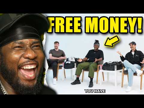 KSI & MrBeast Make Us Laugh, Win $1,000 | REACTION